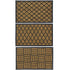 Woven Rubber Tuffscrape Mat 45x75cm